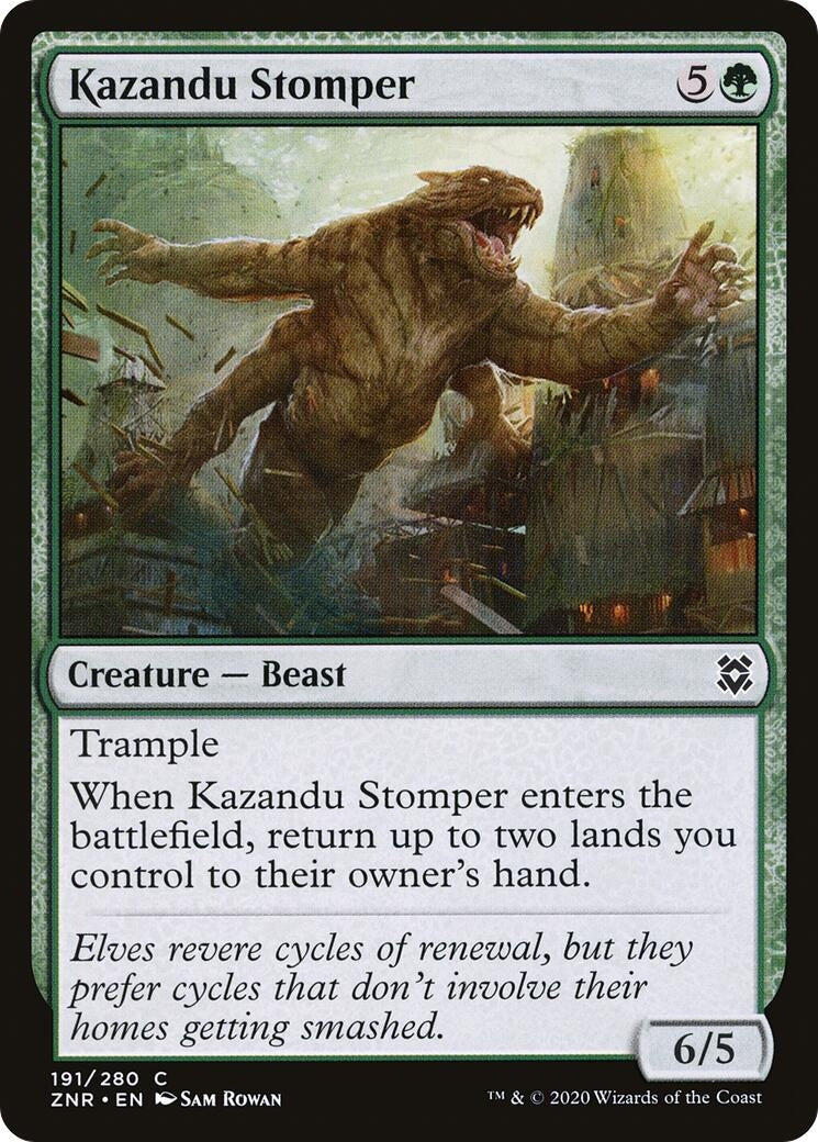 Image for Kazandu Stomper (191) (Zendikar Rising) - Magic: The Gathering
