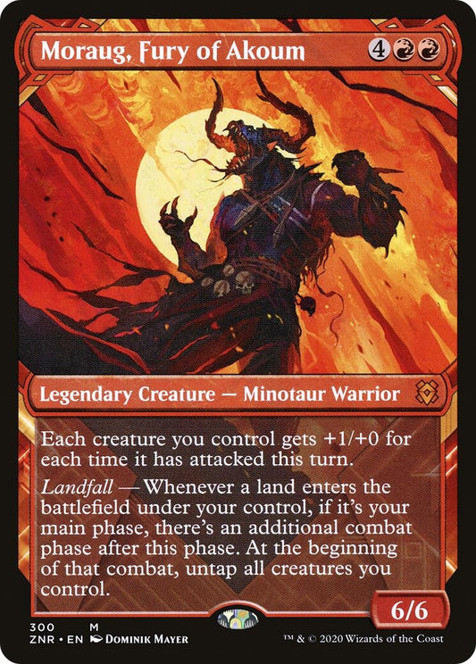 Image for Moraug, Fury of Akoum (Showcase) (300) (Zendikar Rising) - Magic: The Gathering