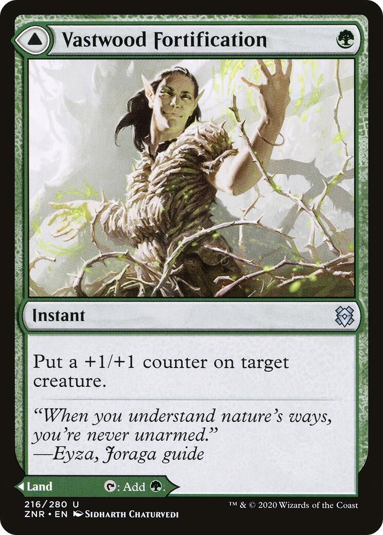 Image for Vastwood Fortification (216) (Zendikar Rising) - Magic: The Gathering