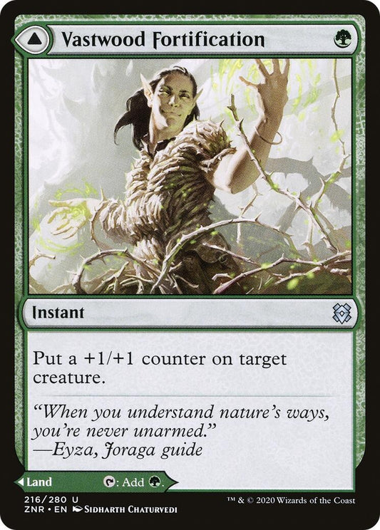 Image for Vastwood Fortification (216) (Zendikar Rising) - Magic: The Gathering