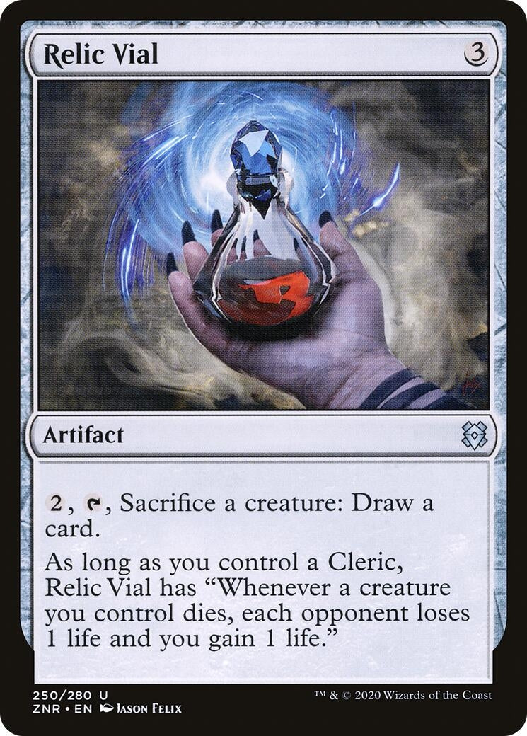 Image for Relic Vial (250) (Zendikar Rising) - Magic: The Gathering