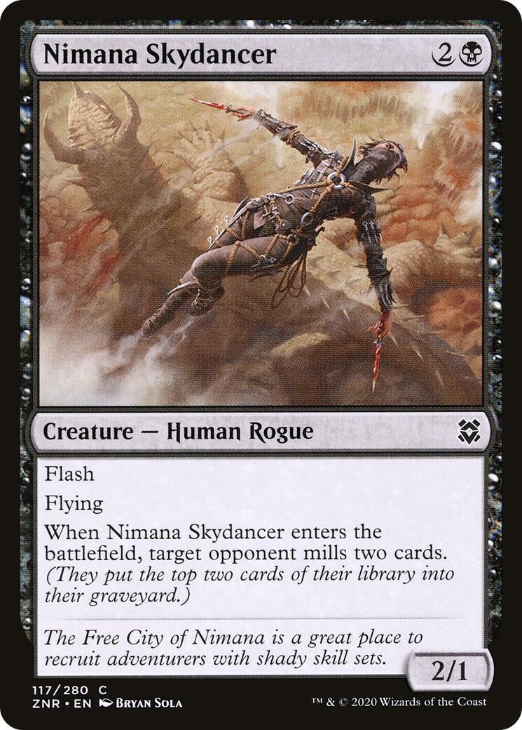 Image for Nimana Skydancer (117) (Zendikar Rising) - Magic: The Gathering