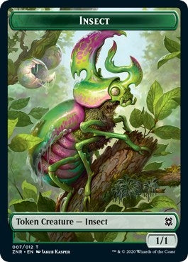 Image for Insect Token (7) (Zendikar Rising) - Magic: The Gathering