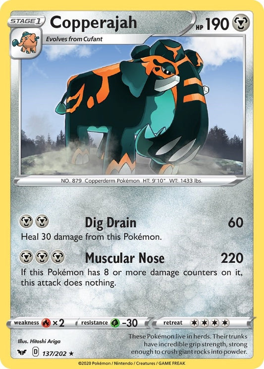 Image for Copperajah - 137/202 (Non-Holo Gamestop Exclusive) (137/202) (Blister Exclusives) - Pokemon