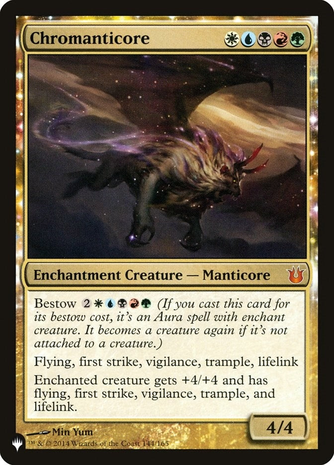 Image for Chromanticore (144/165) (The List Reprints) - Magic: The Gathering