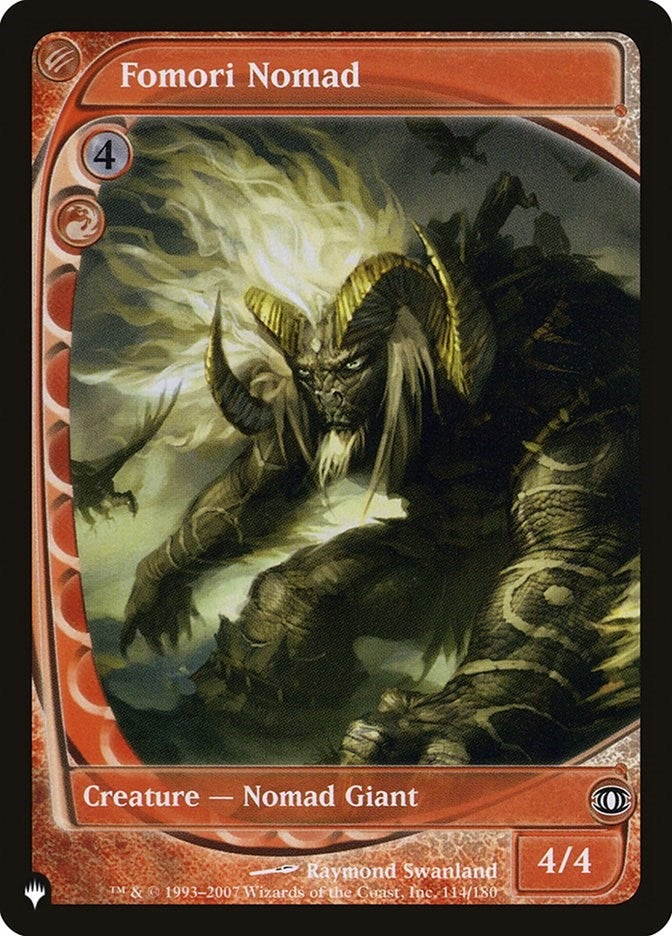 Image for Fomori Nomad (114/180) (The List Reprints) - Magic: The Gathering