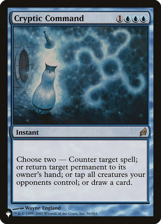 Image for Cryptic Command (LRW) (56/301) (The List Reprints) - Magic: The Gathering
