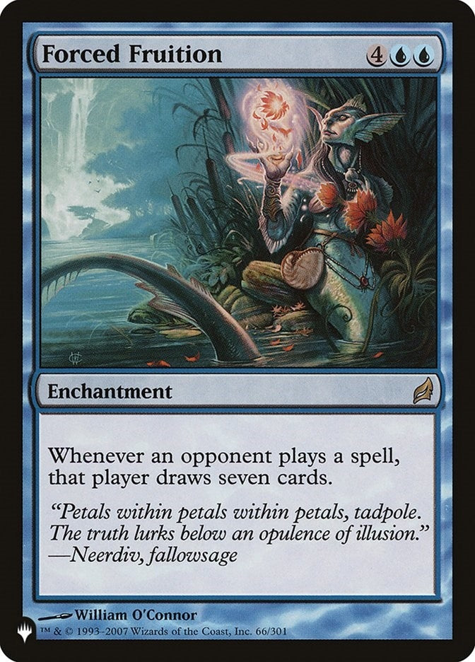 Image for Forced Fruition (66/301) (The List Reprints) - Magic: The Gathering