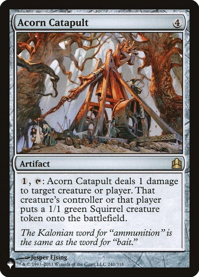 Image for Acorn Catapult (241/318) (The List Reprints) - Magic: The Gathering