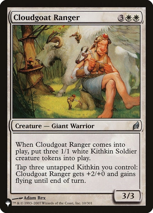 Image for Cloudgoat Ranger (10/301) (The List Reprints) - Magic: The Gathering