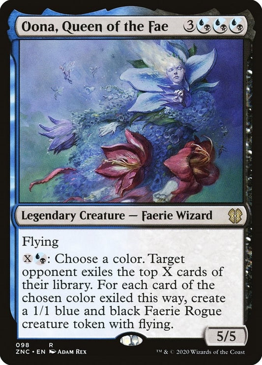 Image for Oona, Queen of the Fae (98) (Commander: Zendikar Rising) - Magic: The Gathering