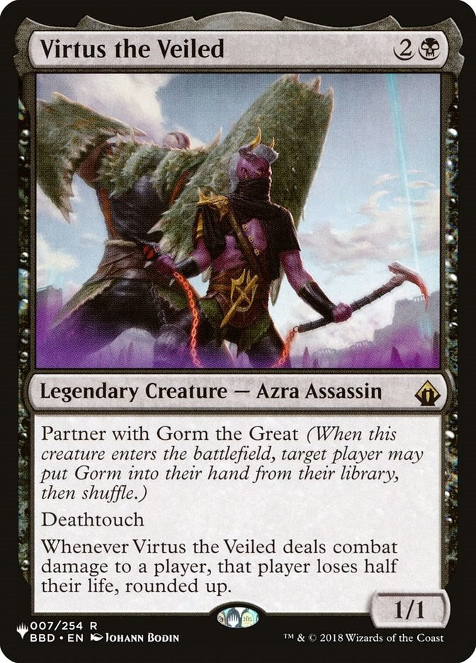 Image for Virtus the Veiled (007/254) (The List Reprints) - Magic: The Gathering