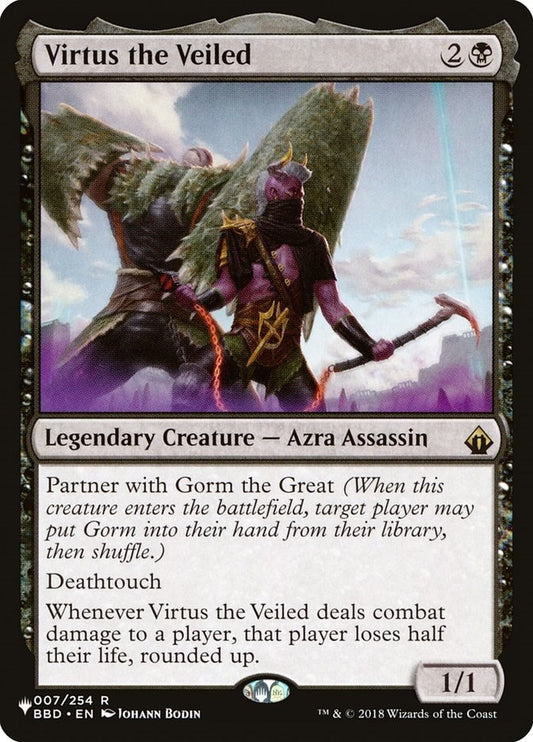 Image for Virtus the Veiled (007/254) (The List Reprints) - Magic: The Gathering