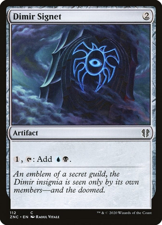 Image for Dimir Signet (112) (Commander: Zendikar Rising) - Magic: The Gathering