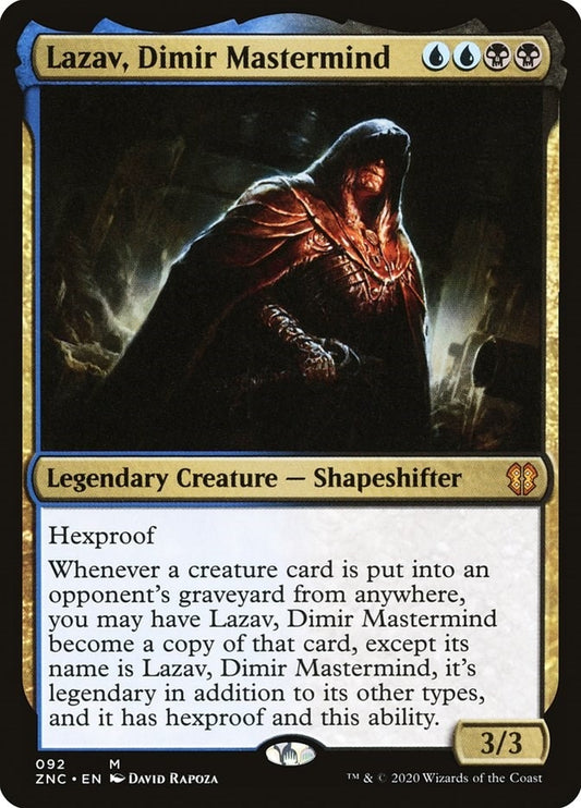 Image for Lazav, Dimir Mastermind (92) (Commander: Zendikar Rising) - Magic: The Gathering
