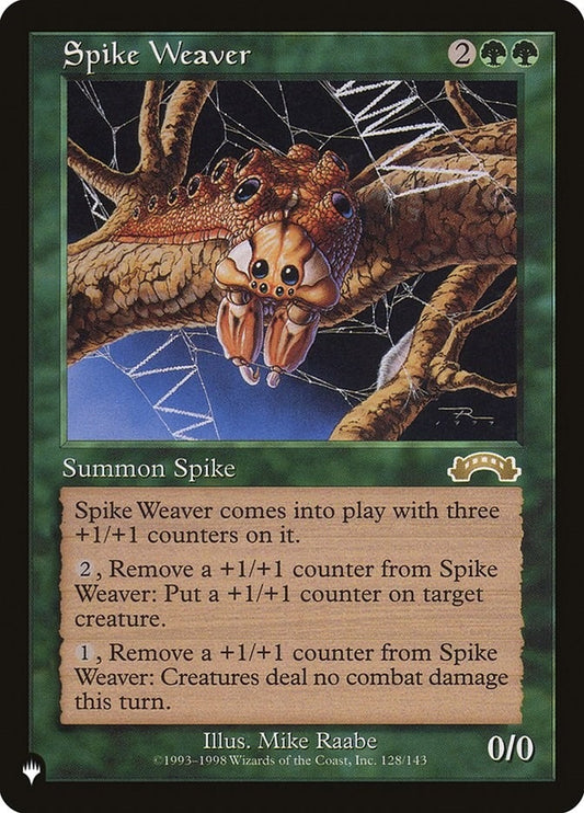 Image for Spike Weaver (128/143) (The List Reprints) - Magic: The Gathering