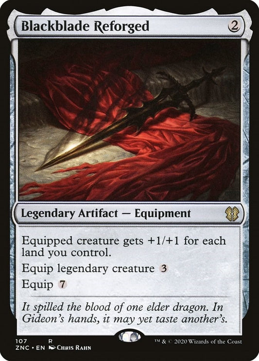 Image for Blackblade Reforged (107) (Commander: Zendikar Rising) - Magic: The Gathering