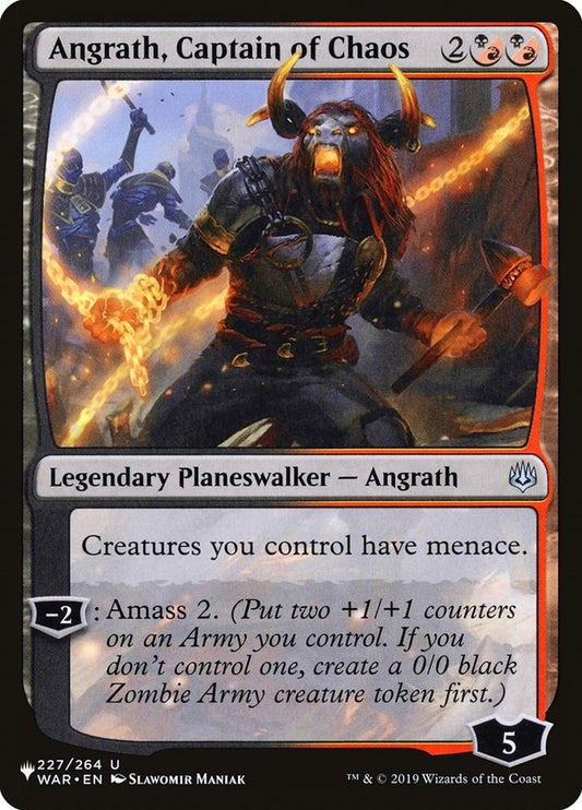 Image for Angrath, Captain of Chaos (227/264) (The List Reprints) - Magic: The Gathering