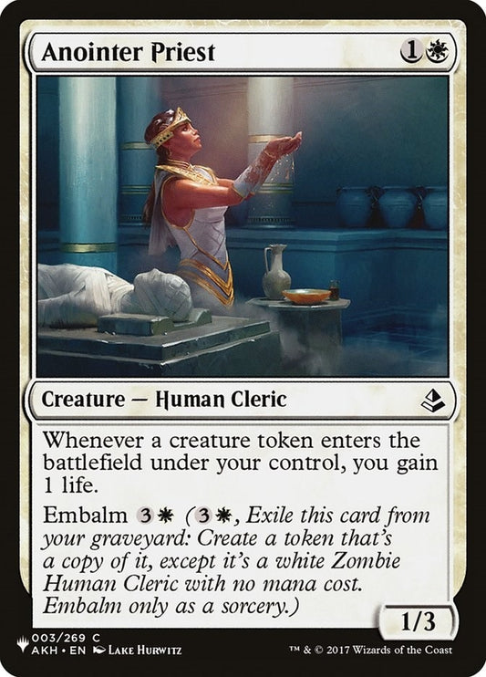 Image for Anointer Priest (003/269) (The List Reprints) - Magic: The Gathering