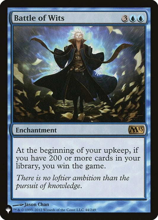 Image for Battle of Wits (44/249) (The List Reprints) - Magic: The Gathering