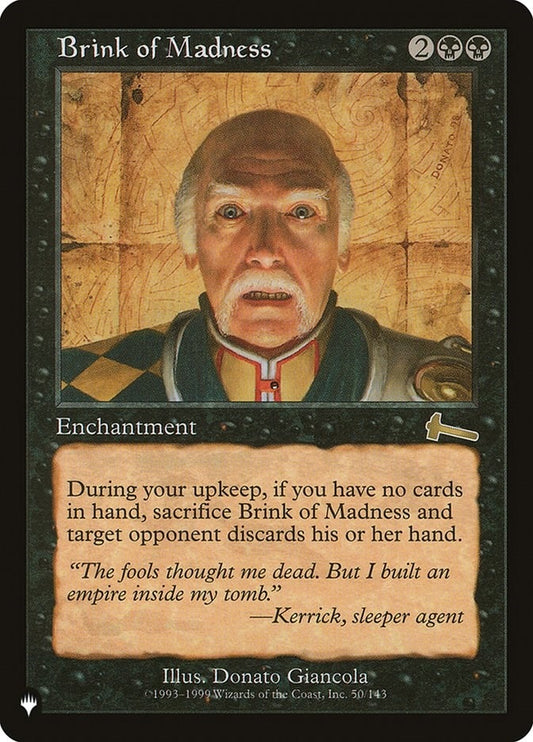 Image for Brink of Madness (50/143) (The List Reprints) - Magic: The Gathering
