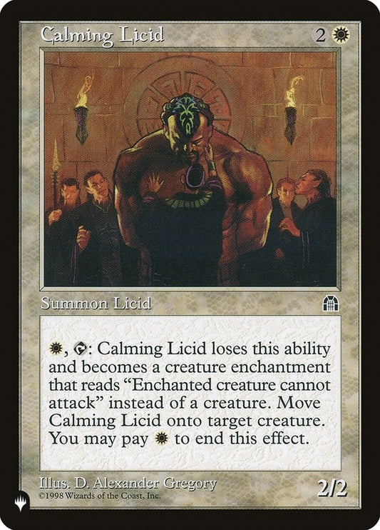 Image for Calming Licid (The List Reprints) - Magic: The Gathering