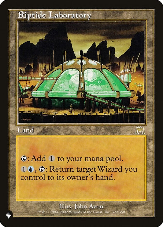 Image for Riptide Laboratory (322/350) (The List Reprints) - Magic: The Gathering