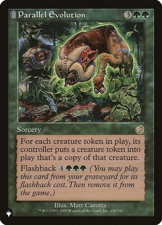 Image for Parallel Evolution (136/143) (The List Reprints) - Magic: The Gathering