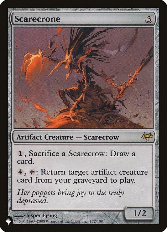 Image for Scarecrone (172/180) (The List Reprints) - Magic: The Gathering
