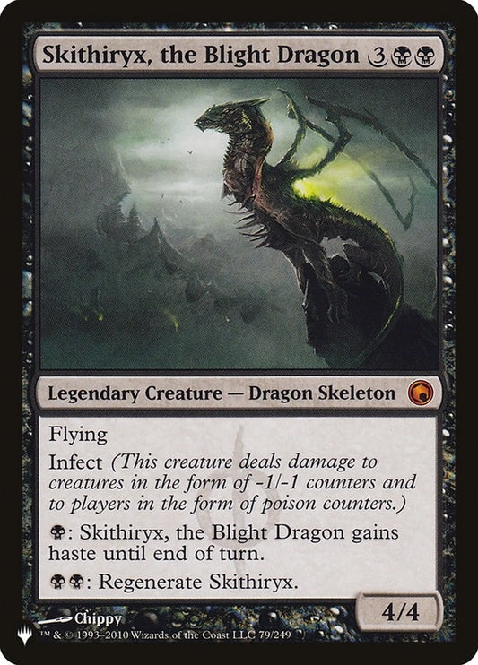 Image for Skithiryx, the Blight Dragon (79/249) (The List Reprints) - Magic: The Gathering