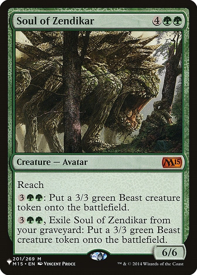 Image for Soul of Zendikar (201/269) (The List Reprints) - Magic: The Gathering