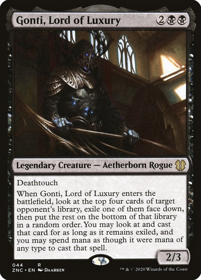 Image for Gonti, Lord of Luxury (44) (Commander: Zendikar Rising) - Magic: The Gathering