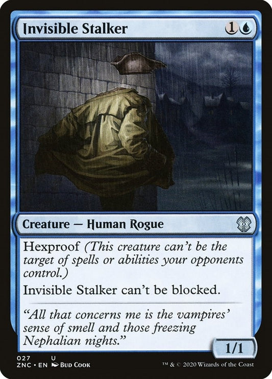 Image for Invisible Stalker (27) (Commander: Zendikar Rising) - Magic: The Gathering