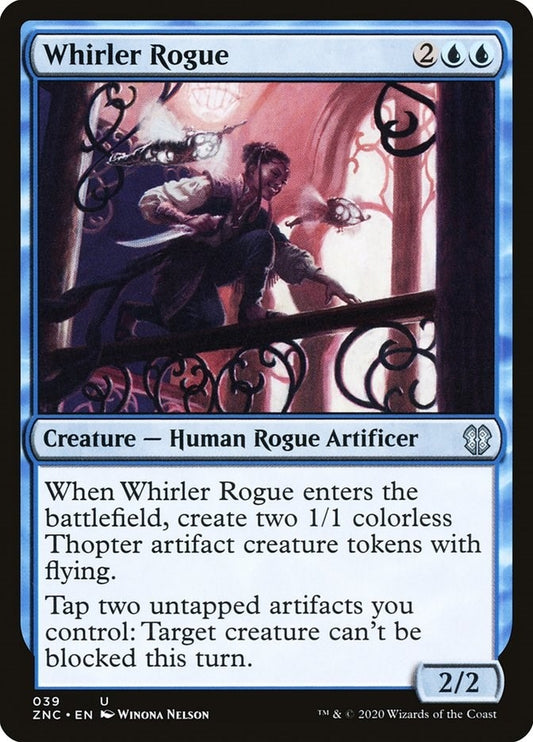 Image for Whirler Rogue (39) (Commander: Zendikar Rising) - Magic: The Gathering