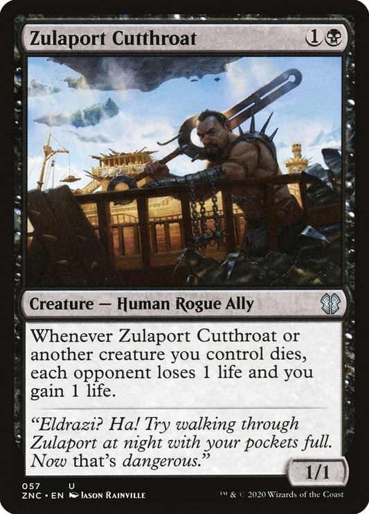 Image for Zulaport Cutthroat (57) (Commander: Zendikar Rising) - Magic: The Gathering