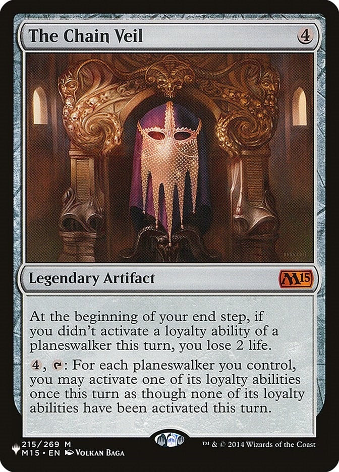 Image for The Chain Veil (215/269) (The List Reprints) - Magic: The Gathering