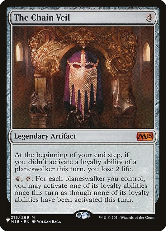 Image for The Chain Veil (215/269) (The List Reprints) - Magic: The Gathering
