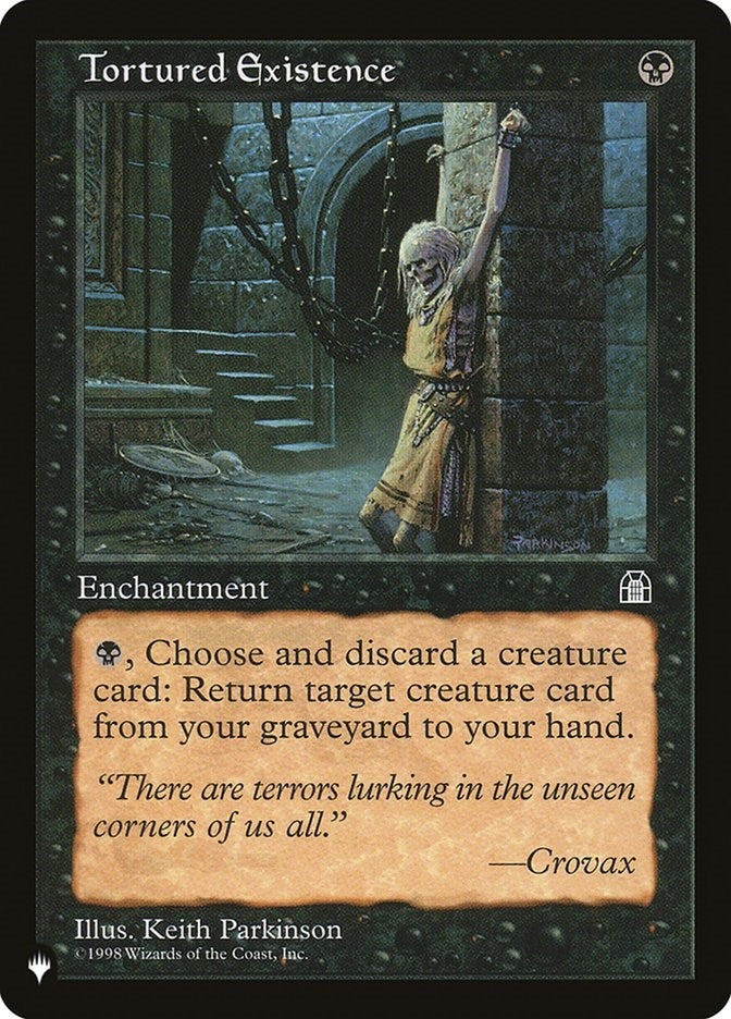 Image for Tortured Existence (The List Reprints) - Magic: The Gathering