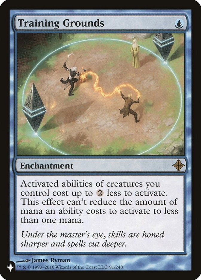 Image for Training Grounds (91/248) (The List Reprints) - Magic: The Gathering