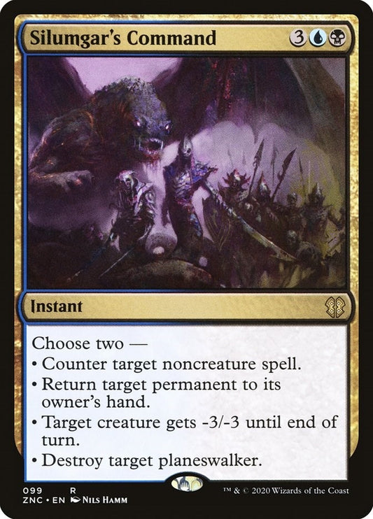 Image for Silumgar's Command (99) (Commander: Zendikar Rising) - Magic: The Gathering