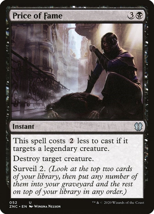 Image for Price of Fame (52) (Commander: Zendikar Rising) - Magic: The Gathering