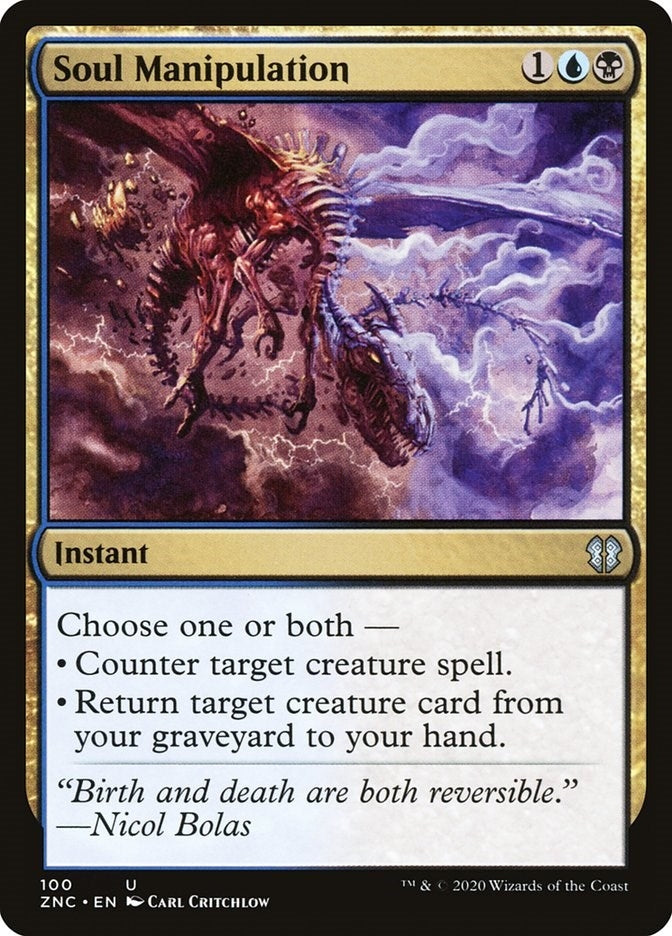 Image for Soul Manipulation (100) (Commander: Zendikar Rising) - Magic: The Gathering