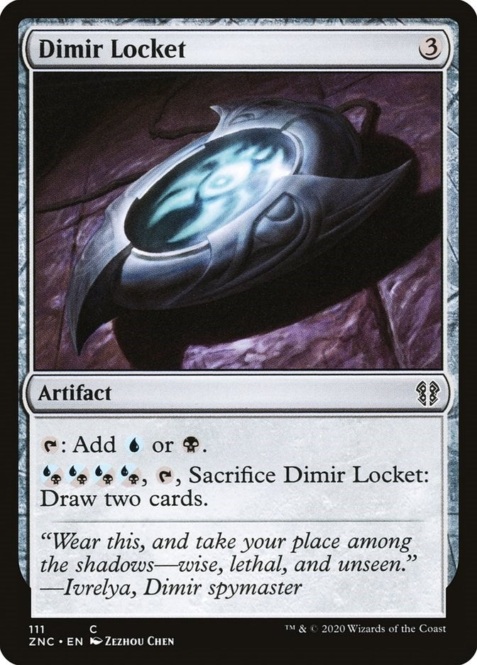 Image for Dimir Locket (111) (Commander: Zendikar Rising) - Magic: The Gathering