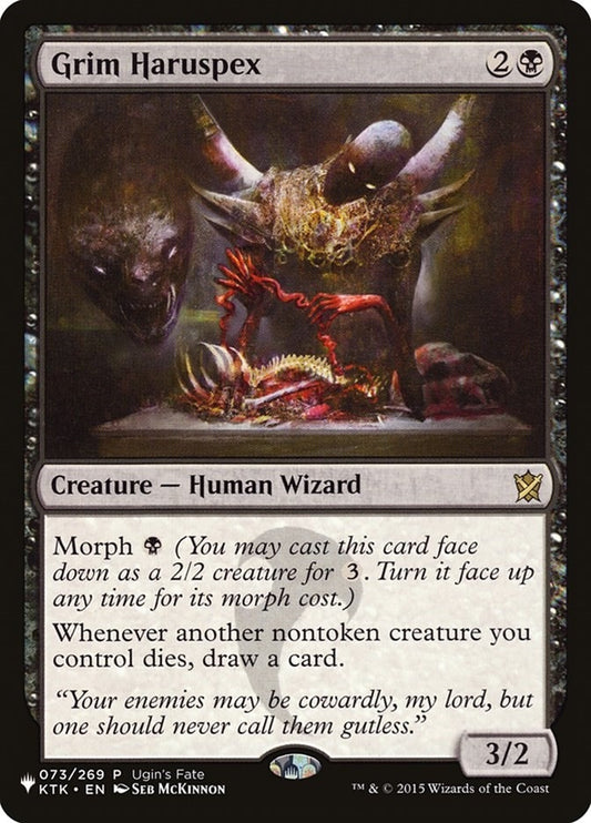 Image for Grim Haruspex (073/269) (The List Reprints) - Magic: The Gathering