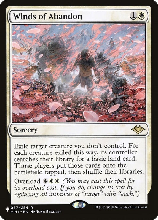 Image for Winds of Abandon (037/254) (The List Reprints) - Magic: The Gathering