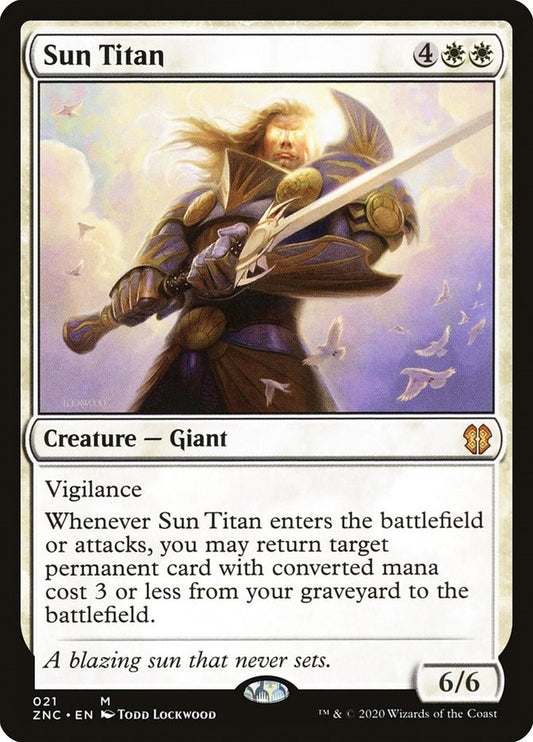 Image for Sun Titan (21) (Commander: Zendikar Rising) - Magic: The Gathering