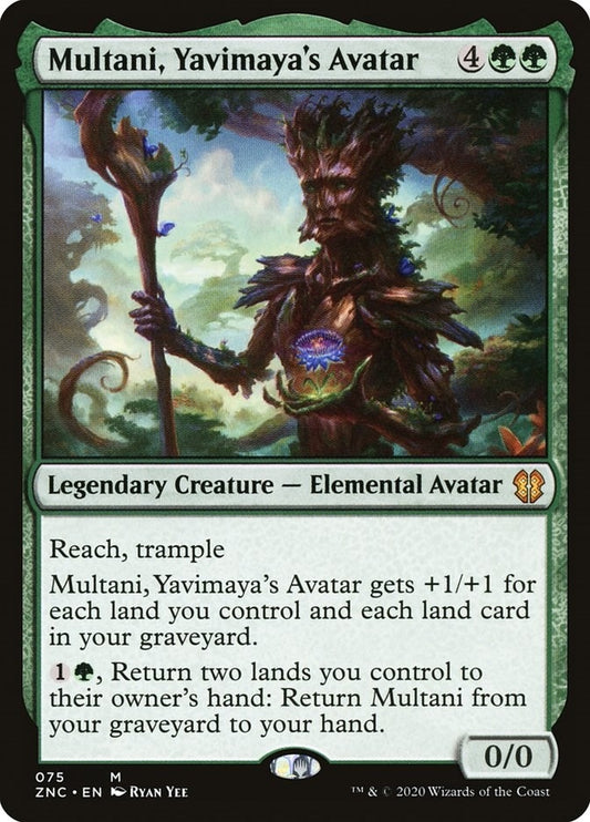 Image for Multani, Yavimaya's Avatar (75) (Commander: Zendikar Rising) - Magic: The Gathering