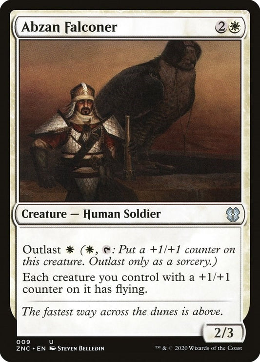 Image for Abzan Falconer (9) (Commander: Zendikar Rising) - Magic: The Gathering