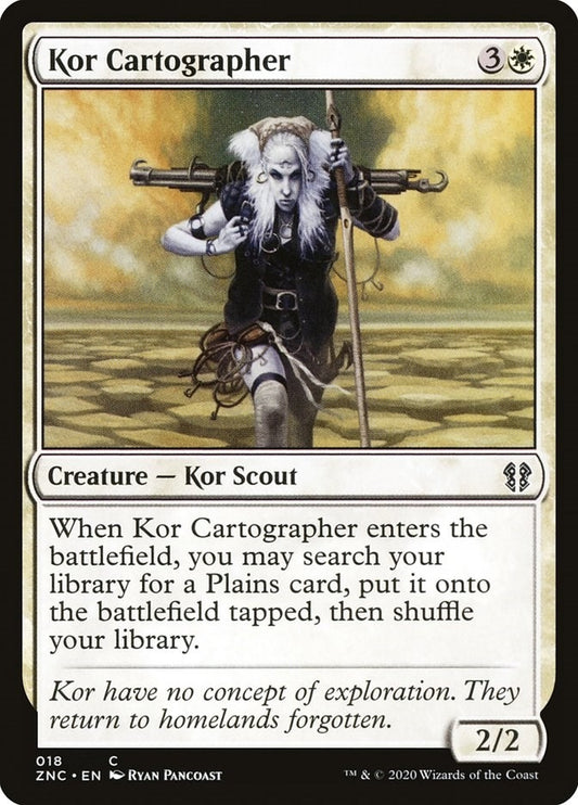 Image for Kor Cartographer (18) (Commander: Zendikar Rising) - Magic: The Gathering