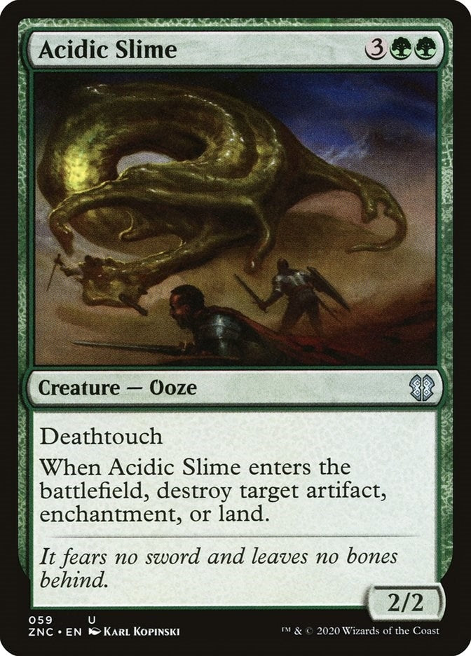 Image for Acidic Slime (59) (Commander: Zendikar Rising) - Magic: The Gathering